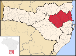 Région Vallée du rio Itajaí