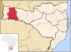 Région Microrégion de Chapecó