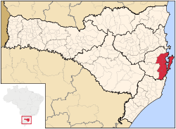 Région Microrégion de Florianópolis