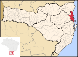 Région Microrégion d'Itajaí