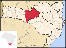 Région Microrégion de Joaçaba