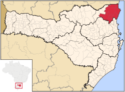 Région Microrégion de Joinville
