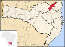 Région Microrégion de São Bento do Sul