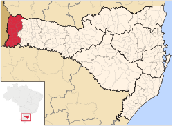 Région Microrégion de São Miguel do Oeste