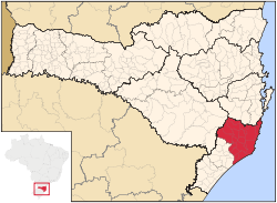 Région Microrégion de Tubarão