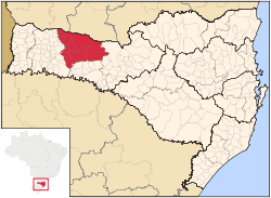 Région Microrégion de Xanxerê