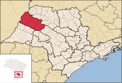 Région Mésorégion d'Araçatuba