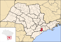 Région Microrégion d'Itapecerica da Serra