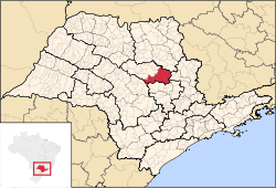 Région Microrégion de São Carlos
