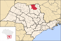 Région Microrégion de São Joaquim da Barra