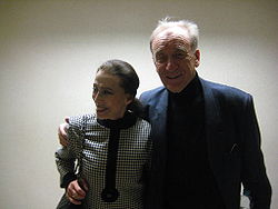 Rodion Chtchedrine et son épouse Maïa Plissetskaïa en 2009