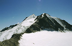 Schalfkogel depuis le Firmisanjoch, au nord