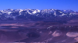 Vue de la Sierra Nevada.