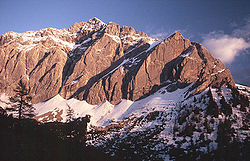 Face nord du Speckkarspitze