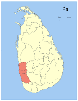 Sri Lanka Western Province locator map.svg