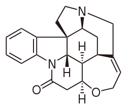 Molécule de strychnine
