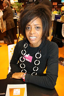 Sylviane Vayaboury au Salon du livre de Paris le 18 mars 2011.