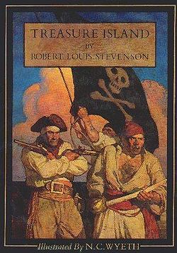 Treasure Island, couverture d'une édition de 1911