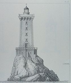Plan du phare datant de 1871