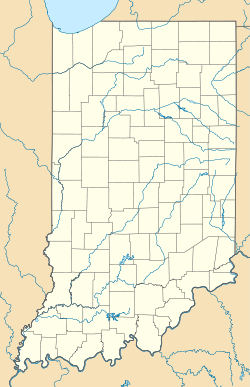 USA Indiana location map.svg