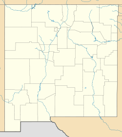 (Voir situation sur carte : Nouveau-Mexique)