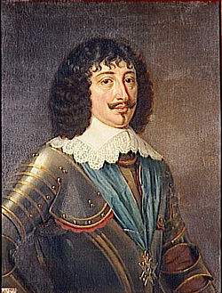 Urbain de Maillé, marquis de Brézé, maréchal de France (° 1597 - † 1650), Jérôme-Martin Langlois, 1835, quartier des Héronnières, Fontainebleau.