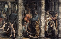 V&A - Raphael, The Healing of the Lame Man (1515).jpg