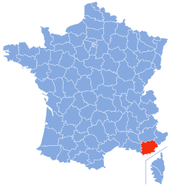 Localisation du Var en France