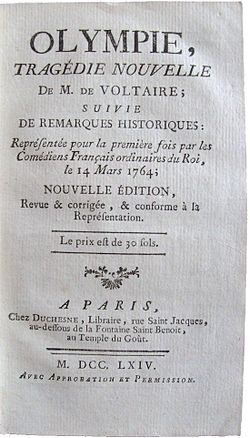 Édition de Duchesne, 1764