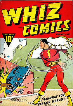 Captain Marvel dans Whiz Comics
