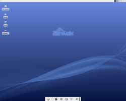 Capture d'écran de Zenwalk Linux 5.2