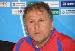 Zico as a head coach of PFC CSKA Moscow