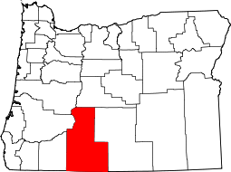Localisation du comté dans l'état