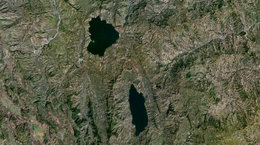 Le lac Haïk (en haut)