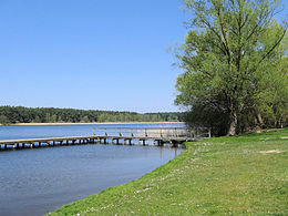 Vue du lac de Barnin