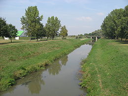 Bednja rivière dans Ludbreg.