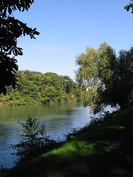 Bord de la Marne au niveau de Noisy-le-Grand.