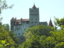 Le château de Bran qui est souvent, à tort, associé au comte Dracula