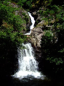 Cascades sur le Bervezou.