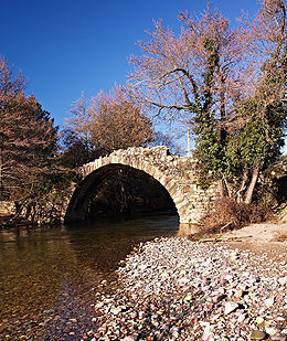 La Tartagine au pont génois de Pontare (Castifao)