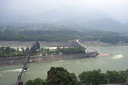 Partage des eaux de la Min au Dujiangyan