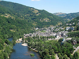 La Truyère à Entraygues-sur-Truyère.