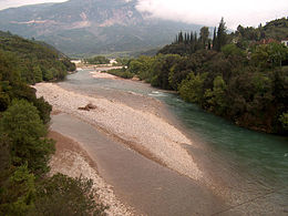 Evinos River, Greece - View from the Bania bridge.jpg