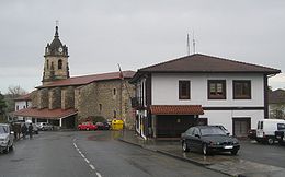 Mairie et église de Gamiz-Fika