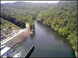 Le barrage Hiwassee.