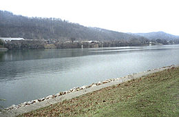 La Kanawha  à Saint Albans.