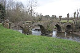 Pont gallo-romain sur la Sanguèze à Mouzillon