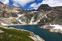 Vue du lac Long.