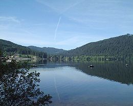 Le lac de Gérardmer