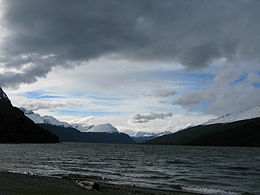 Le lac Roca, côté argentin